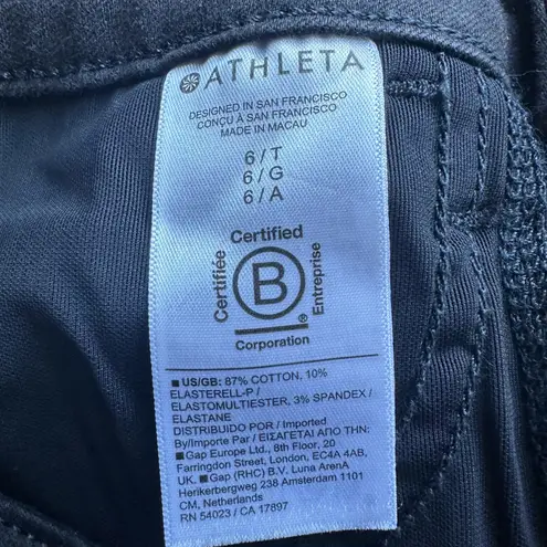 Athleta  Sculptek Ultra Skinny Jean Black 6T