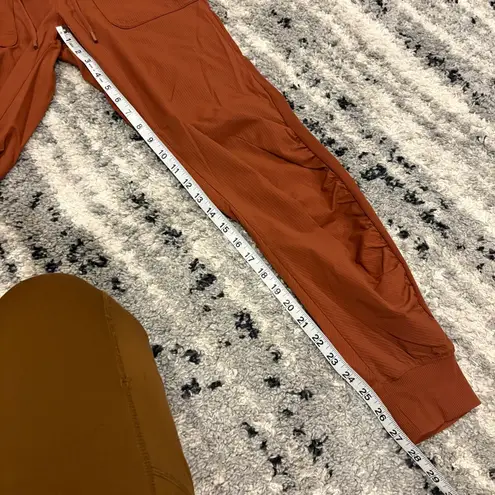 Lululemon  Dance Studio Jogger & Crop Leggings Pockets Olive Green & Brown Size 6