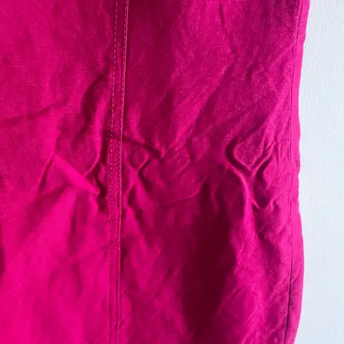 Tahari dress size 4 pink linen