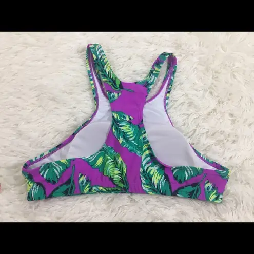 Bongo  Purple Bikini Top Medium