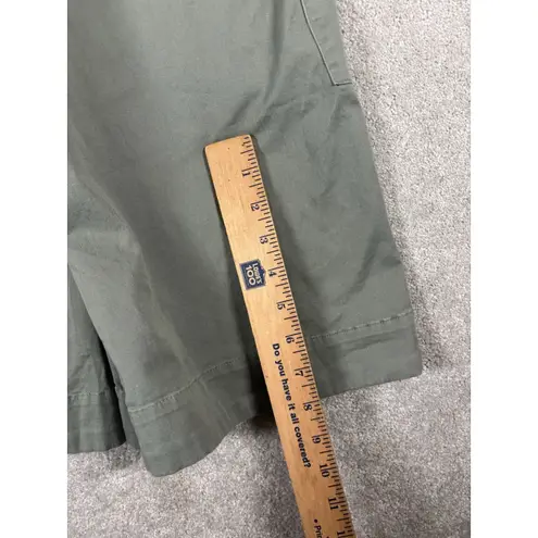 Anthropologie twentysixhundred  cropped olive green womens jump suit size us 2