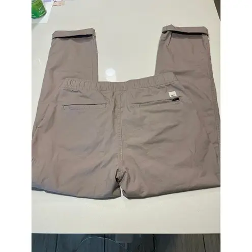 Vuori ripstop beige/taupe pants with drawstrings size Small