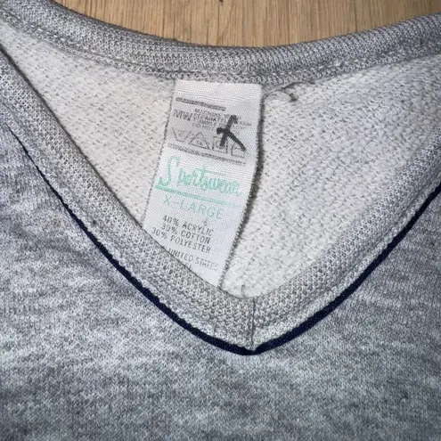Sportswear Acadia Gray V Neck Sweatshirt Size XL