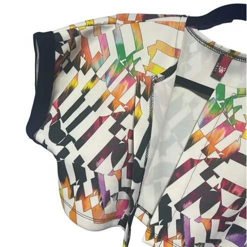 Cropped Open Front Cardigan XS Black