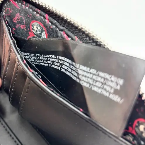 Lounge Fly Bride Of Chucky Happy Couple Black Zip Around Wallet