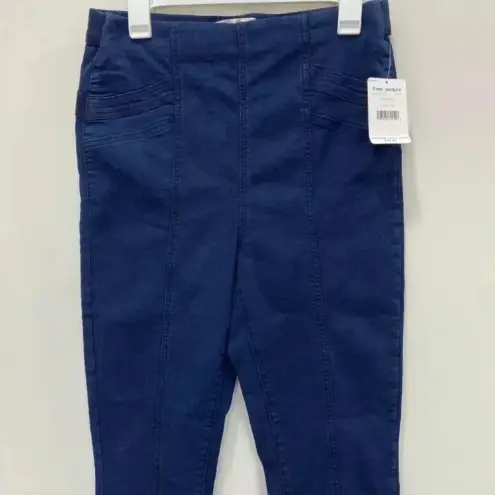Free People  We The Free Feel Alright Stretch Skinny Jeans Blue Size 31