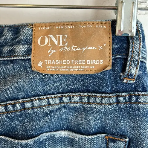 One Teaspoon  Trashed Freebirds Jeans