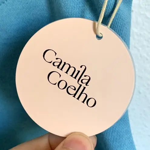 Camila Coelho NWT Ryan Mini Dress in Blue Mist