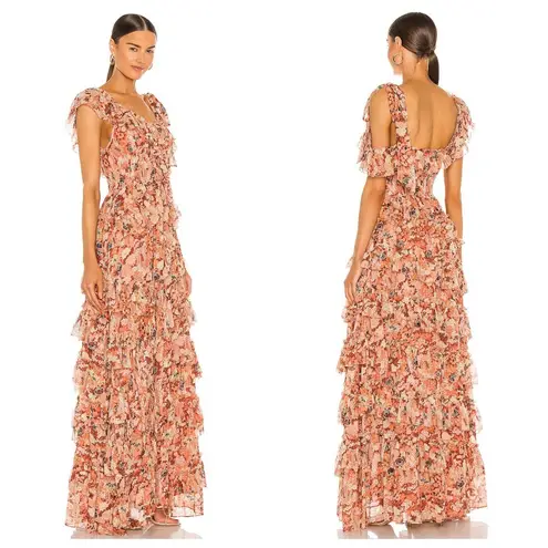 Ulla Johnson  2021 Runway Florence Gown in Coral