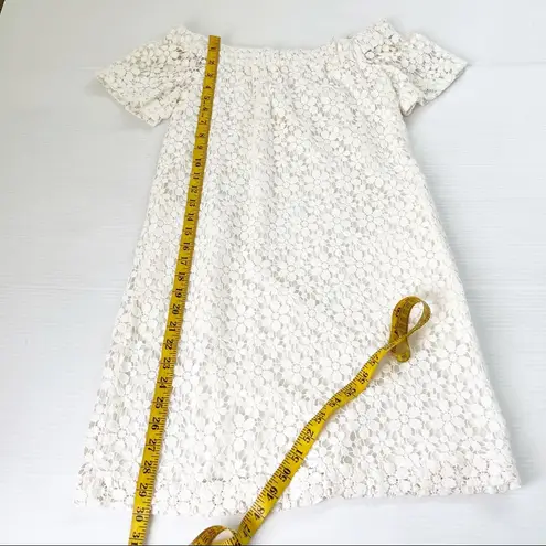 ALC Frank A.L.C. NWOT Bolen Off Shoulder Ivory Embroidered Mini Dress, 0