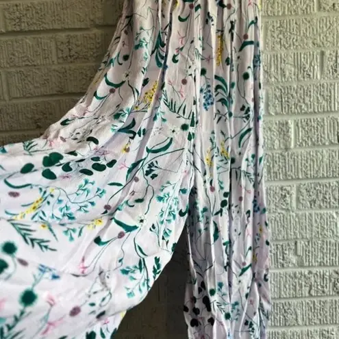 FOR THE REPUBLIC Women's Small Lavender Floral Romper Cottagecore Easy On