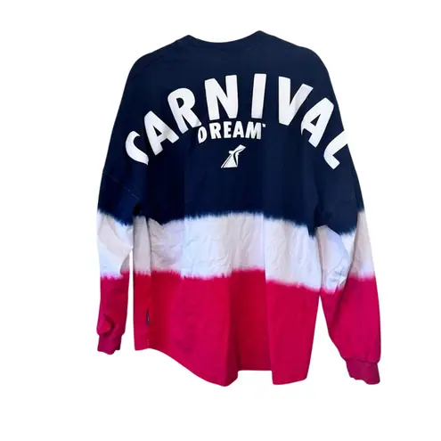 Spirit Jersey  Carnival Dream Red White Blue Long Sleeve Shirt Unisex L