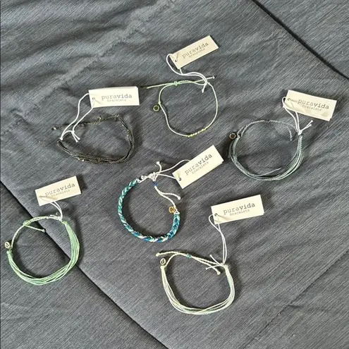 Pura Vida Women's Multicolor Bracelet Set NWT! Blue