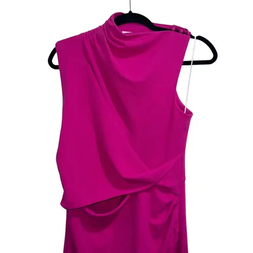Elliatt NEW NWT Figment Cutout High Neck Midi Dress In Orchid