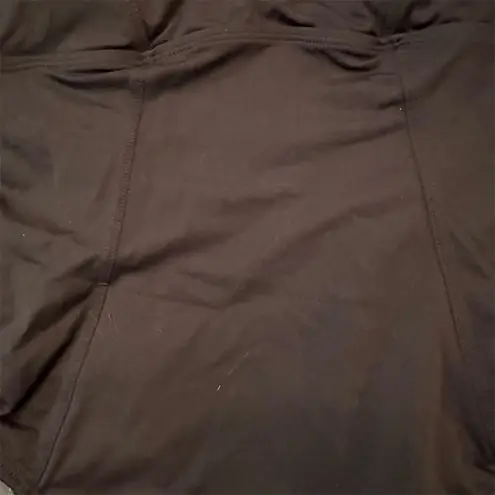 ANDIE The Havana One Piece Swimsuit Black XS Adjustable Straps Square Neckline