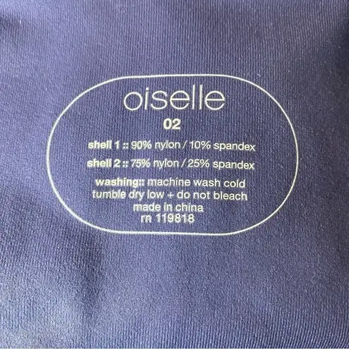 Oiselle Pocket Jogger Knickers Leggings Blue 02