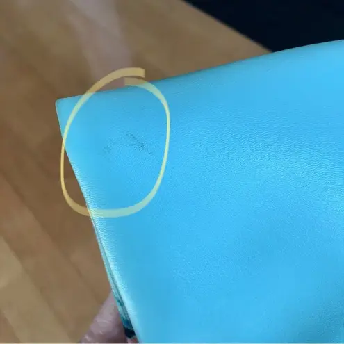 Rachel Pally Tropical, Floral Foldover Zippered Clutch, Orange Peach, Teal Green