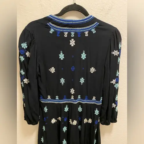 Free People  Star Gazer Embroidered Tunic Dress