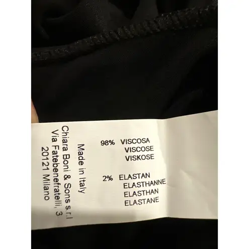 Chiara Boni La Petite Robe Dotta Crepe Minimalist XL
Top Black Stretch