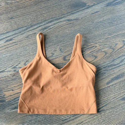 Lululemon  Align Set leggings & tank 
Copper Brown size 6 EUC thumbnail 10