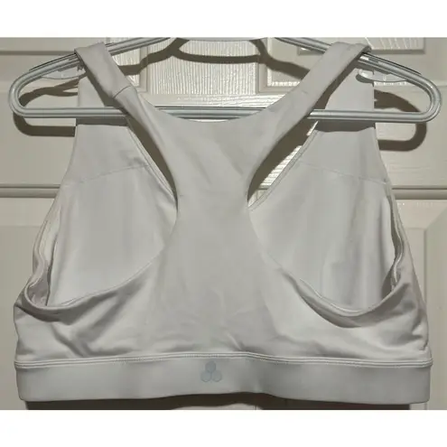 Tek Gear  Workout Gear Women's‎ White Sports Padded Bra Razorback Straps Size XXL