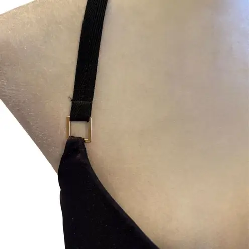 Victoria's Secret  Women's The Hottie Halter Bikini Top 34C Black Underwire