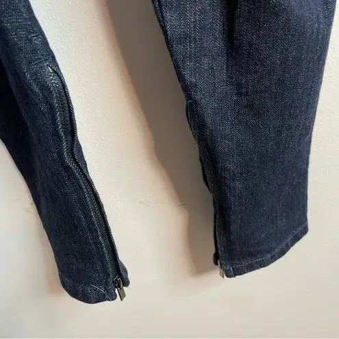 joe's jeans  The Legging Pull On Skinny Dark Denim Jean pants ankle zip womens S