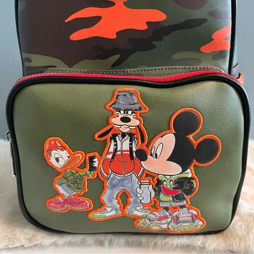 Lounge Fly  Disney Mickey Mouse Camo Street Mini Backpack