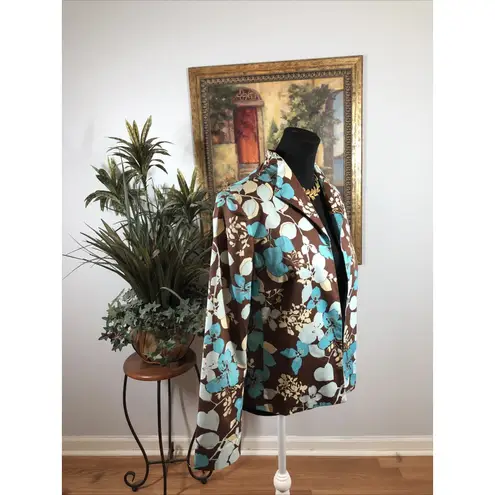 Tara Ryan Jacket Size 14 Lined Lined Womens Long sleeve Open Front Mob wife