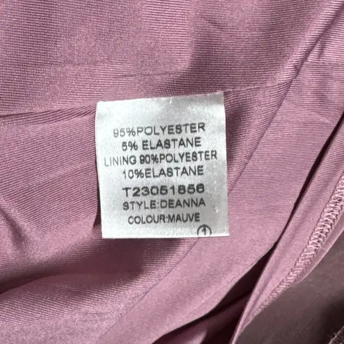 Lindy Bop Dress Womens 12 Purple Mauve Deanna 50s Pin