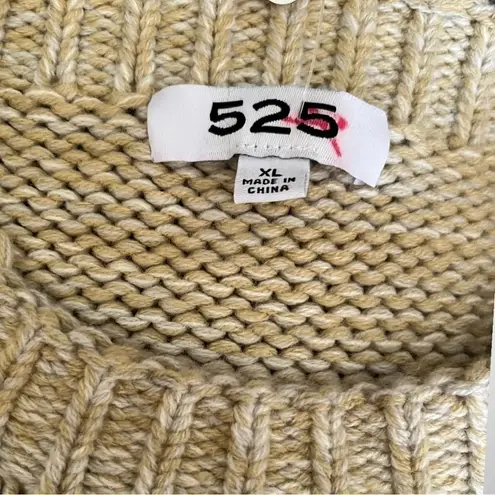 Evereve 525 Women's Neutral Ombre Knit Mockneck Sleeveless Tank XL | NWT