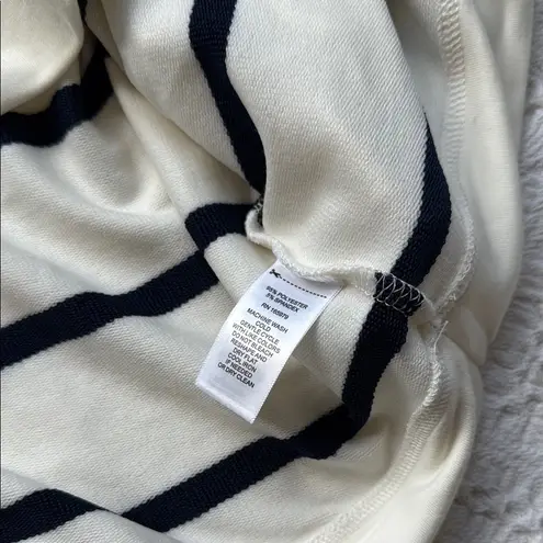 Cable & Gauge Striped Boxy Sweatshirt