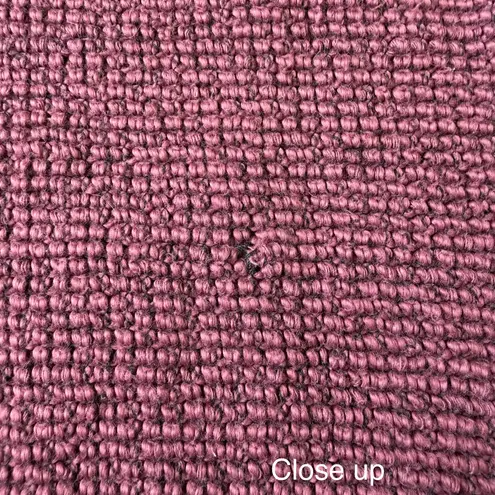 Sweaty Betty Restful Boucle Half Zip Sweatshirt Pullover Top Burgundy Size 8