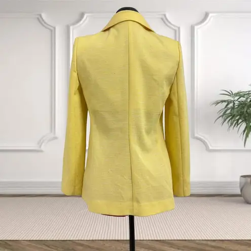 Vintage Koret of California Blazer Union Made Yellow Size M