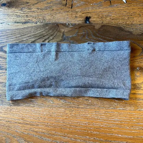 Free Press Seamless Bandeau Bra Grey Size S/M