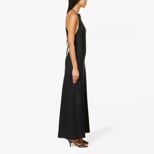 Reformation  Selia Halterneck Linen Maxi Dress