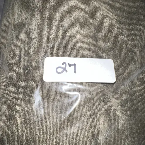 New Zac & Rachel Slim Leg Olive Green Corduroy Women's Pants Size 12 Stretch