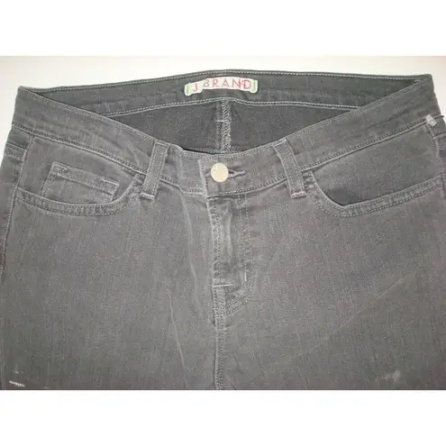 J Brand New  $196 Jeans USA Deal 29 Gray Skinny Zip legs Ghost Womens Dark Stretc