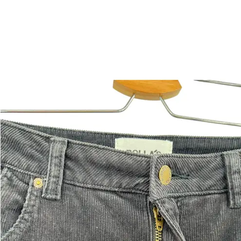 Rolla's Dusters Corduroy Pants Straight Leg High Waist Cords Black Size 29