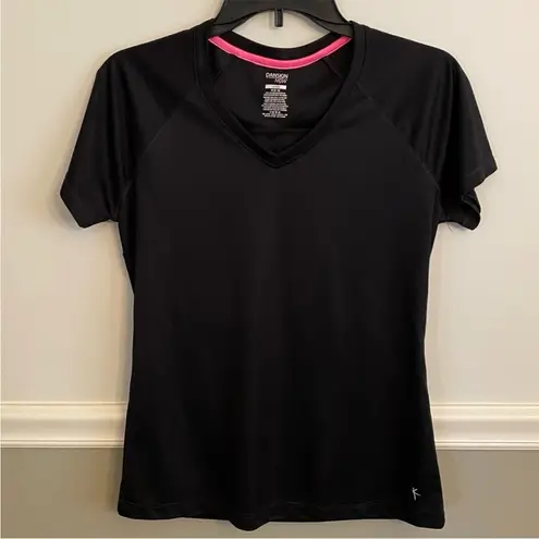 Danskin  Now Black Active Workout Top Medium