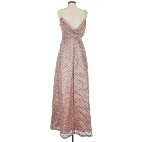 Weddington Way Florence Gown | Formal Wedding Guest | Blush Pink Sparkle| Size 2