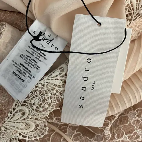 Sandro SZ 3 Peaches lace dress