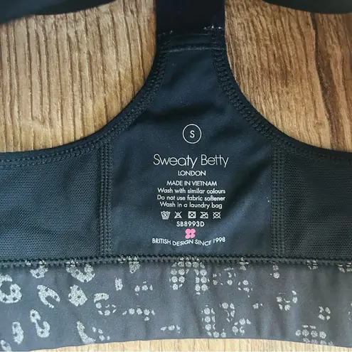 Sweaty Betty Power Medium Support Sports Bra Black S