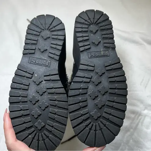 Puma  x Fenty by Rihanna Women's Sb Wedge Rihanna Mid-Calf Leather Sneaker