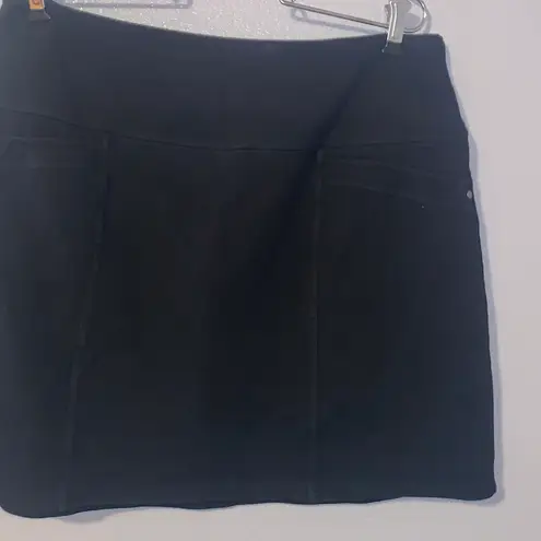 Cafe Marrakech Caffe Marrakesh Skort Women’s Medium Black Ultra Tummy Control Skirt Shorts