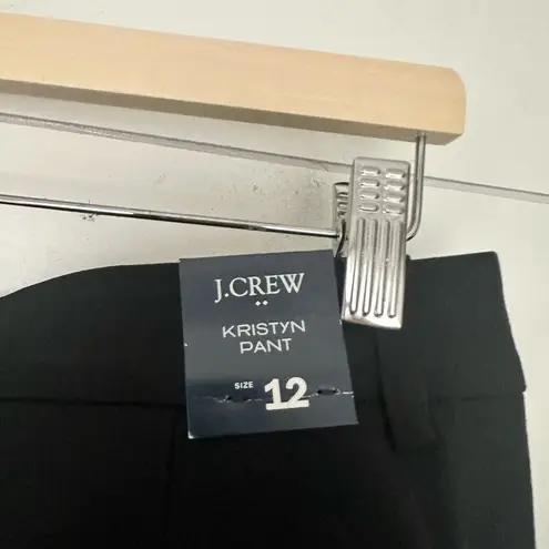 J. Crew Women’s 12 Black Kristyn Pants New NWT Chino