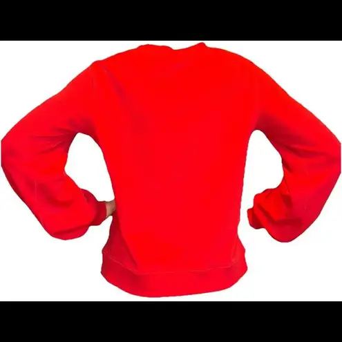 Minnie Mouse Walt Disney World Preppy Lounge Active Red Sweatshirt Top Small