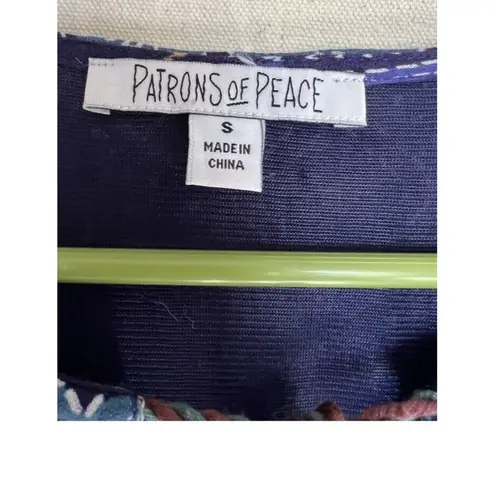 Patrons of Peace Long Sleeve Dress. CDRS042