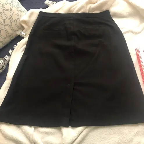 Gap  Pencil Skirt Black Pinstripe Sz 6