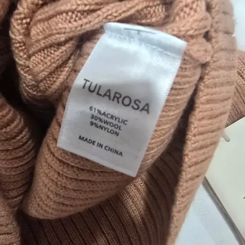 Tularosa  Amalfi Rib Sweater in Camel XS